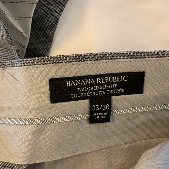 Banana Republic grey checked suit - Picture 8 of 8